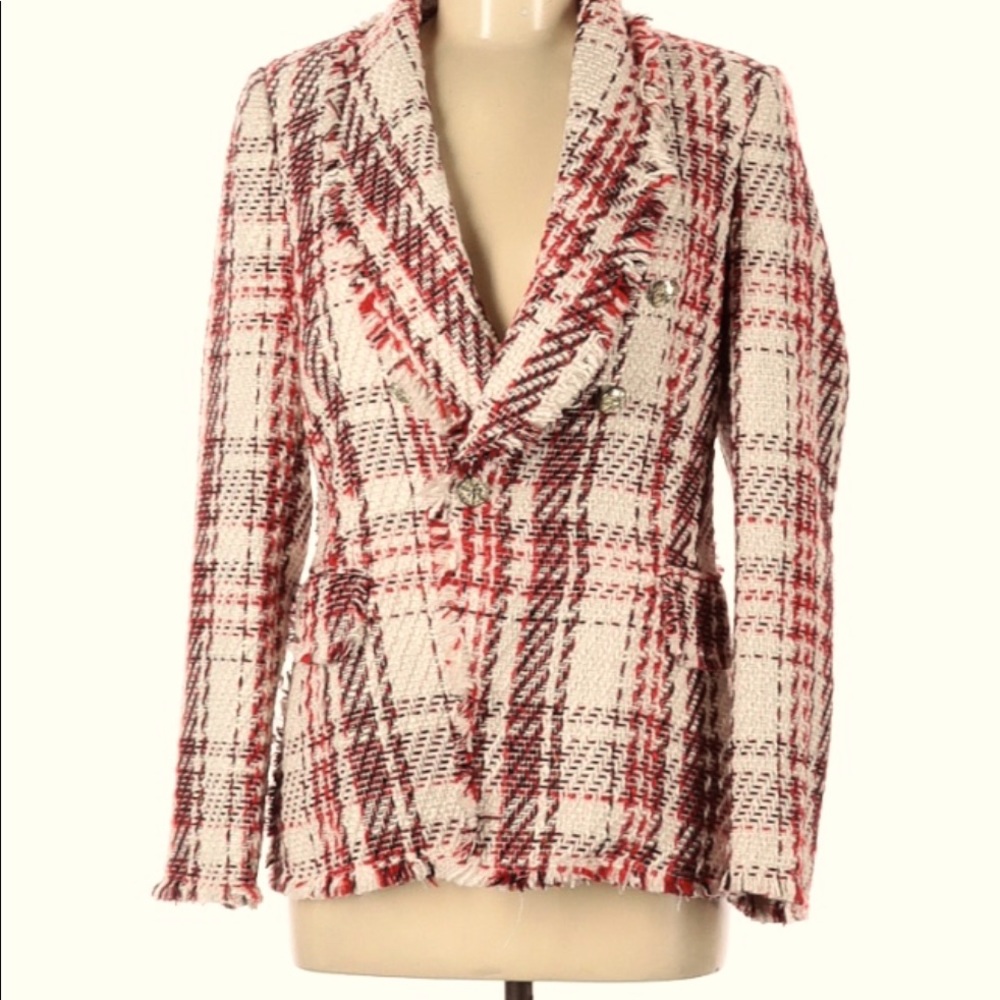 SOLD OUT Blogger Favorite ZARA tweed blazer - Picture 3 of 6